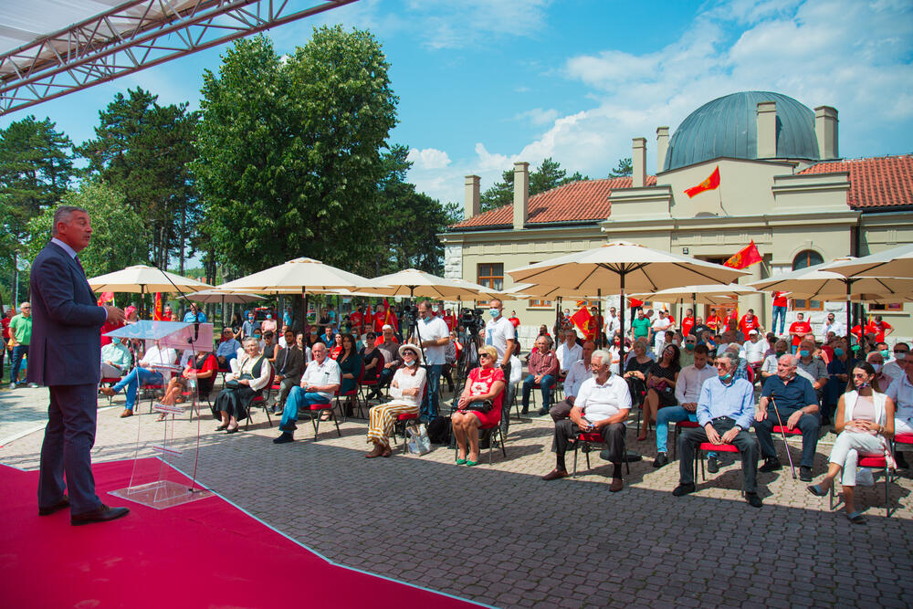 Đukanović u Nikšiću