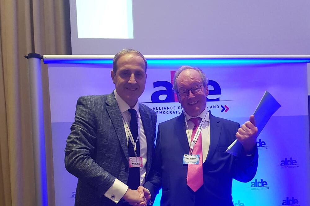 Popović i Van Balen, Foto: Liberalna partija