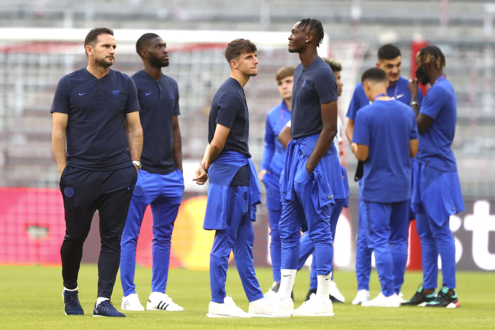 Fudbaleri Čelsija, Foto: AP