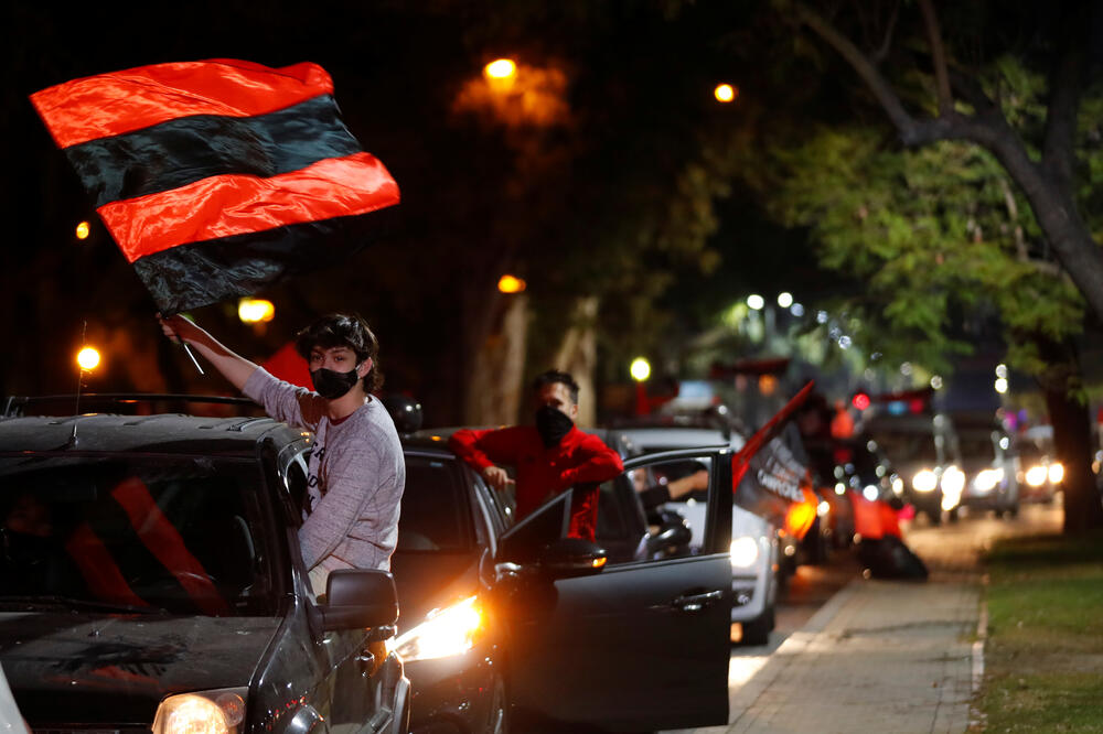 Navijačka parada u Rosariju, Foto: Reuters