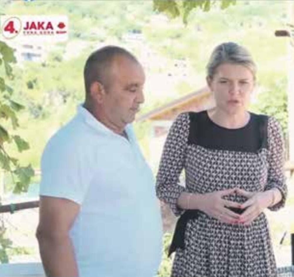 Vuksanovićeva sa Baljom u predizbornom spotu