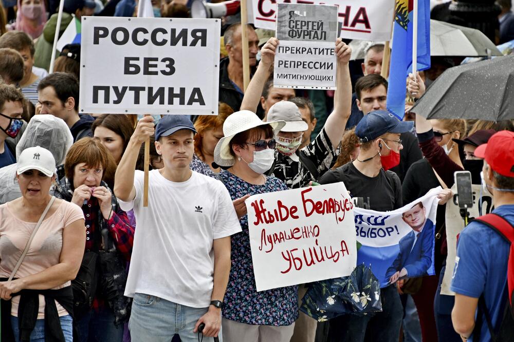 Umorni od nazadnih autokrata: Habarovsk, Foto: AP Photo