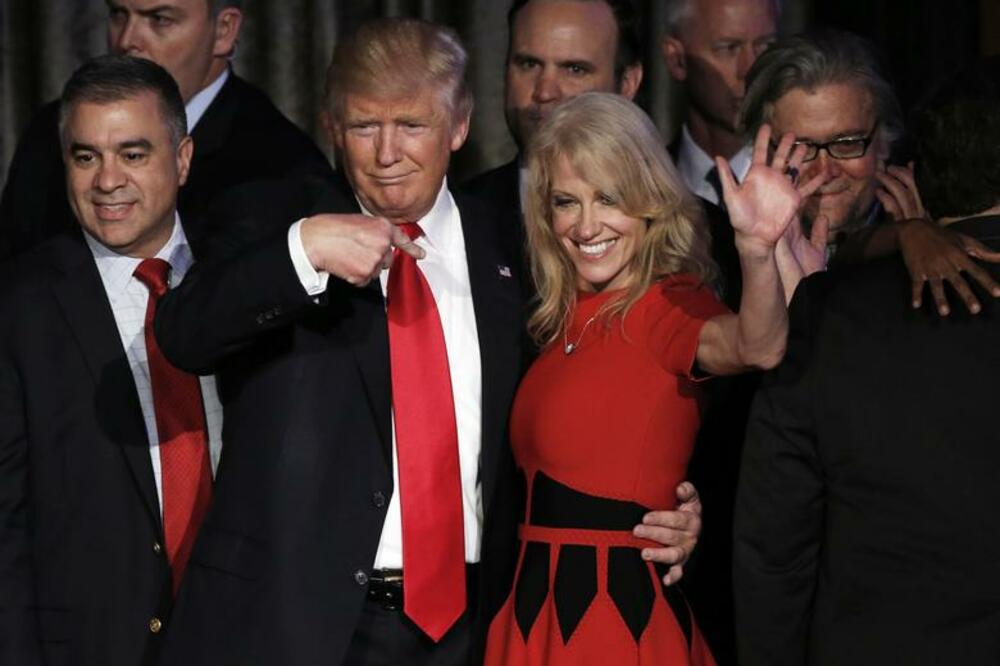 Tramp i Konvej, Foto: Reuters