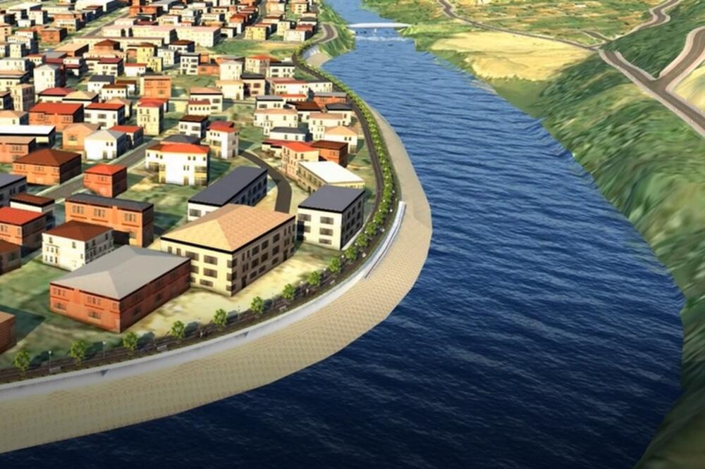 Projektovani izgled šetališta, Foto: Privatna arhiva