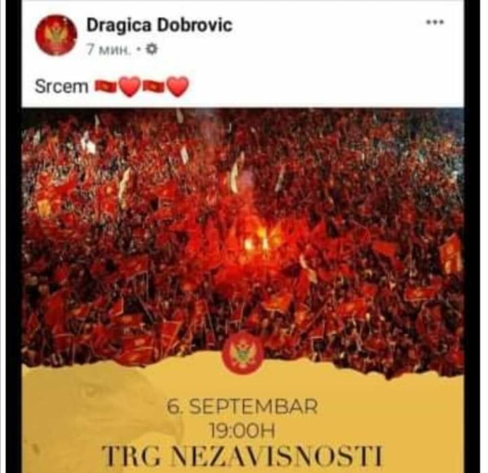 Poziv na protest u nedjelju