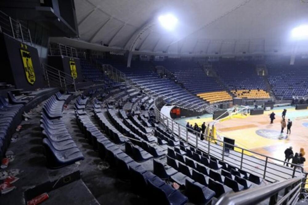 Dvorana NIkos Galis, Foto: Printscreen
