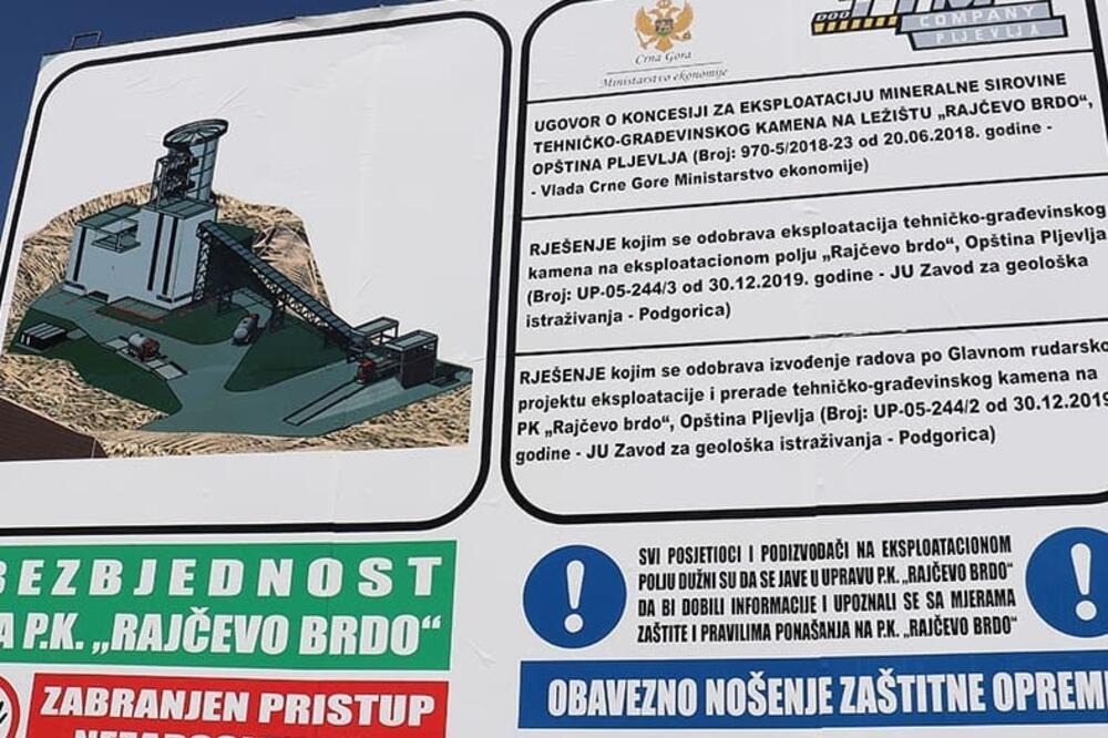 Tabla na Rajčevom brdu, Foto: Goran Malidžan