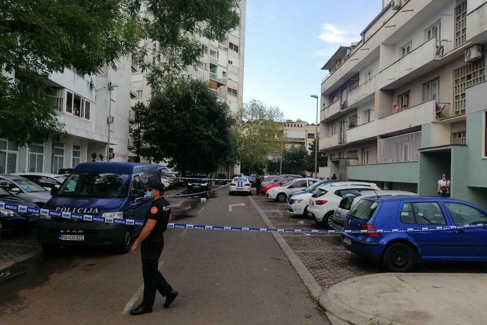 Uviđaj nakon pucnjave 19. avgusta, Foto: Savo Prelević