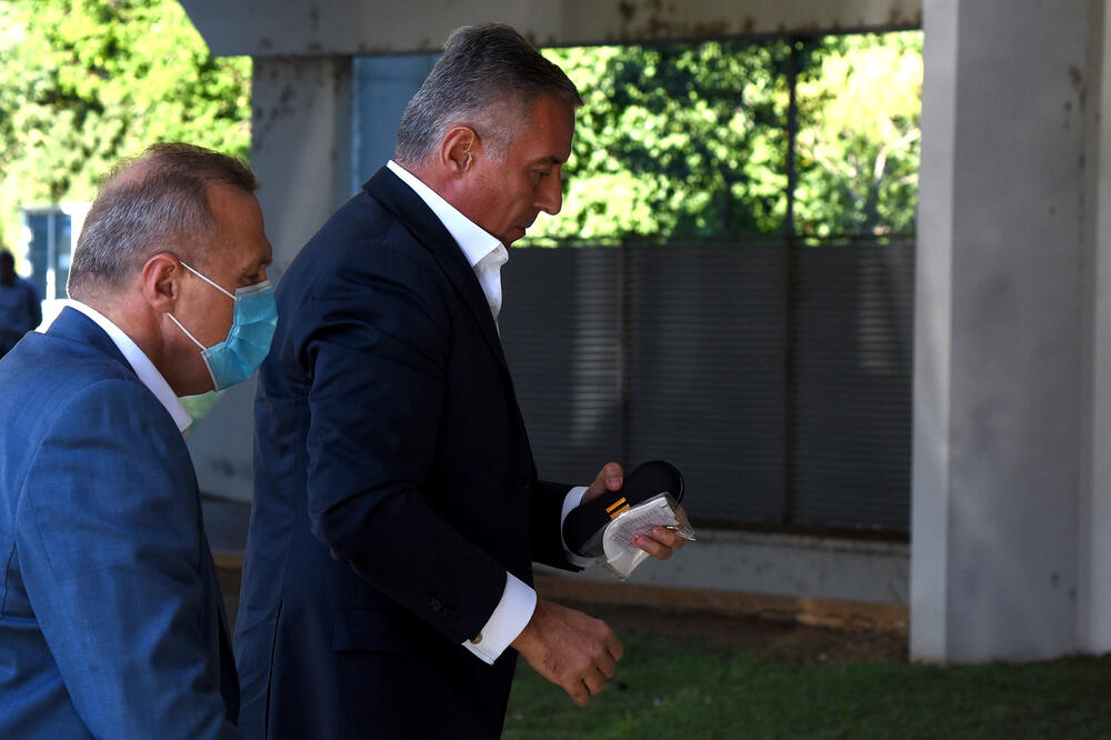 Đukanović danas uoči sjednice GO DPS-a, Foto: Luka Zeković