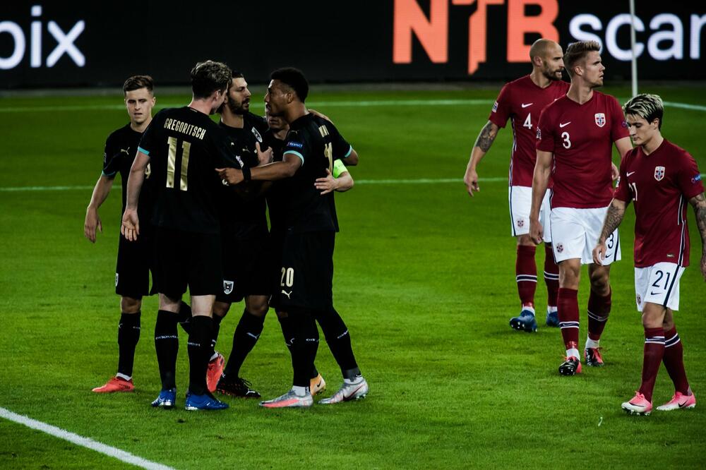 Slavlje fudbalera Austrije, Foto: Twitter