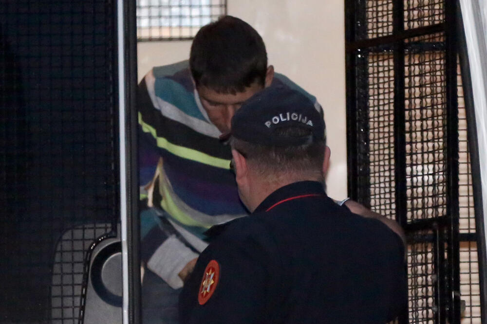 Milan Dinić nakon hapšenja (arhiva), Foto: Filip Roganović