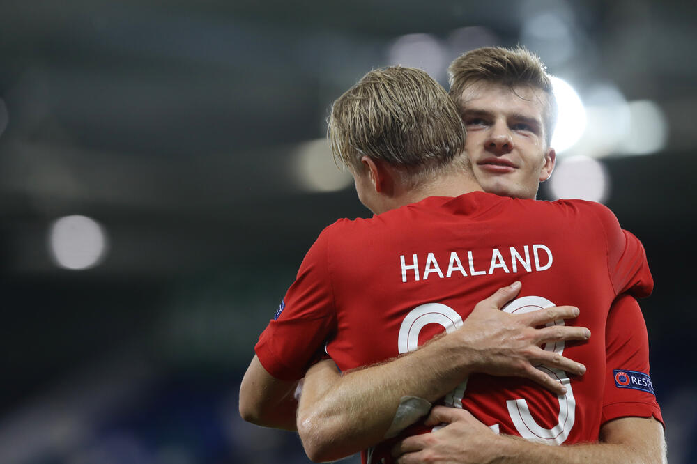 Haland i Sorlot, Foto: Reuters