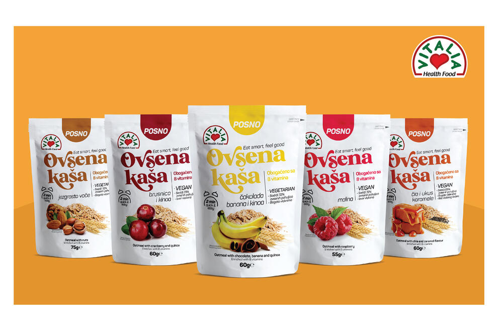 Vitalia ovsene kaše, Foto: Vitalia