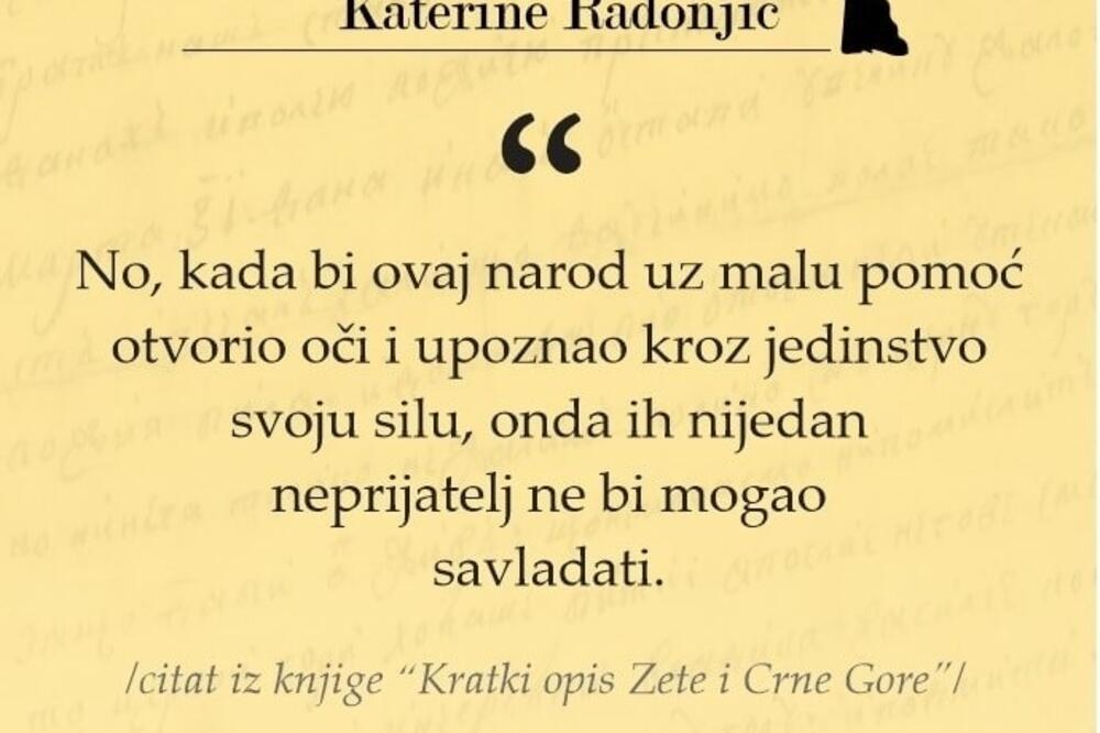 Citat iz knjige “Kratki opis Zete i Crne Gore”, Foto: radiodrama.me
