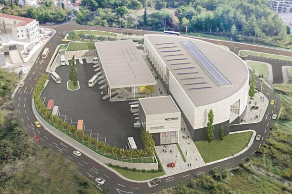 Idejno rešenje autobuske stanica, Foto: Opština Herceg Novi