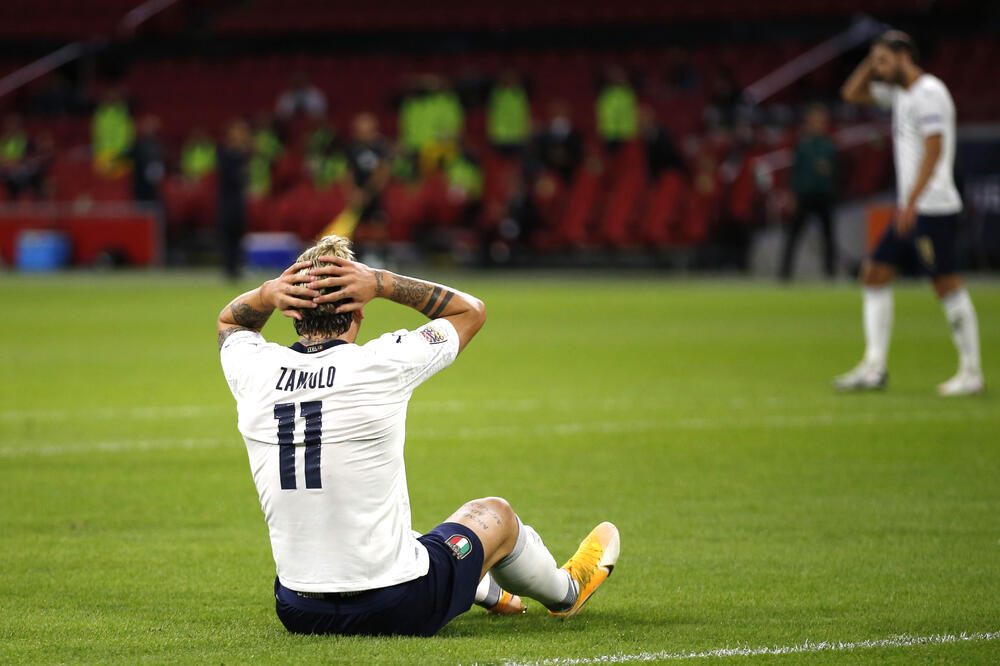 Otalija u nevjerici: Veliki talenat Zaniolo drugi put će morati na operacioni sto za samo godinu, Foto: Beta/AP