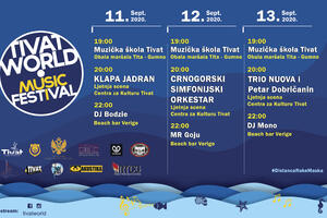 Počinje Tivat World festival