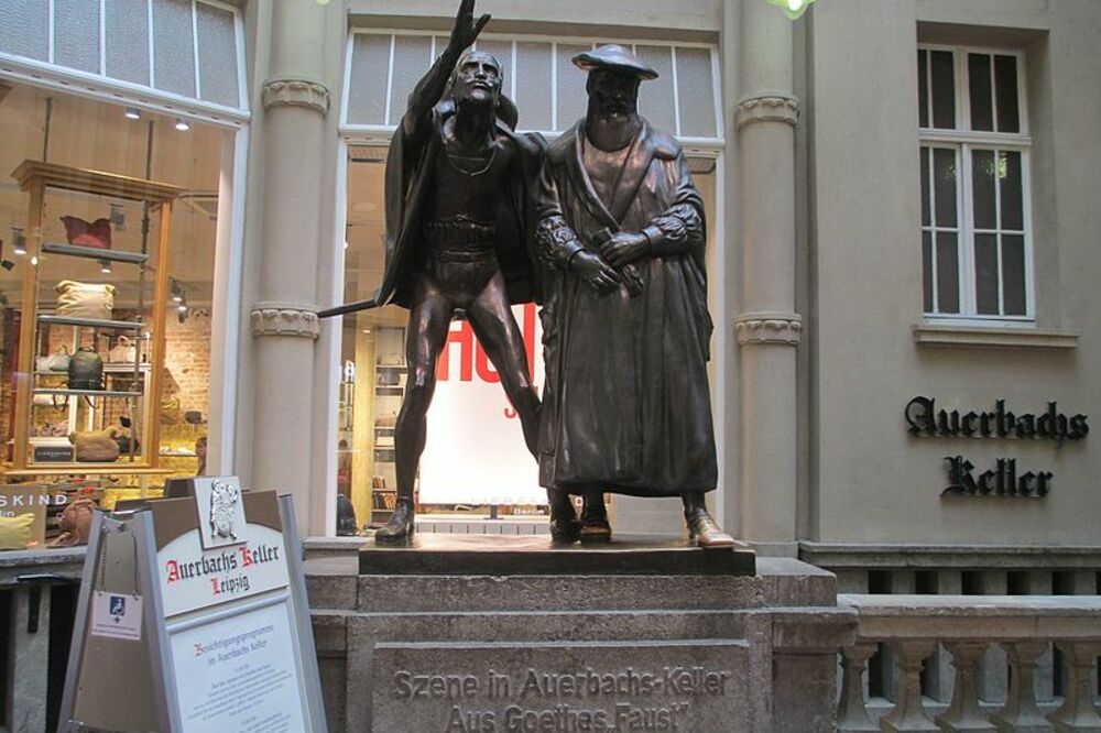 Scenaiz Fasuta na ulazu u Auerbahov podrum, Foto: wikimedia.org/avishai teicher