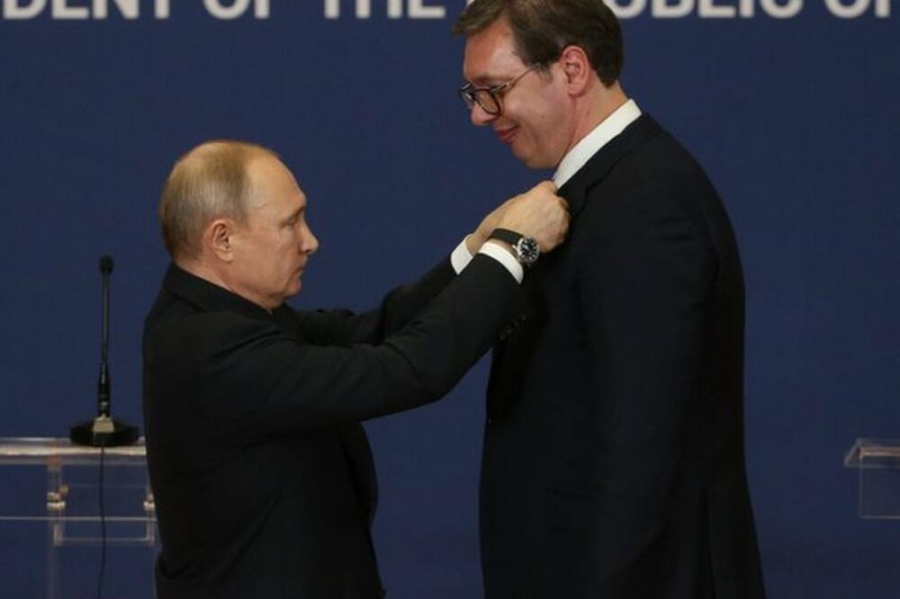 Путин и сербия