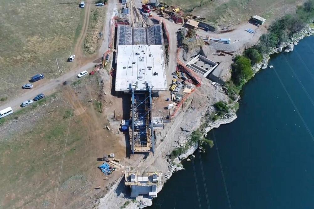 Radovi na mostu, Foto: PG Biro