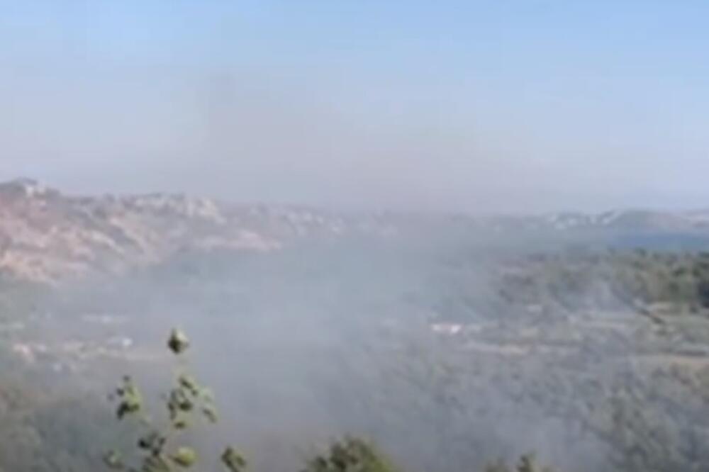 Sa mjesta požara, Foto: MUP Crne Gore