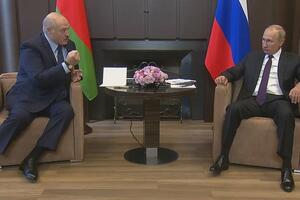 Putin i Lukašenko: Kremlj želi da zadrži Bjelorusiju u sferi...