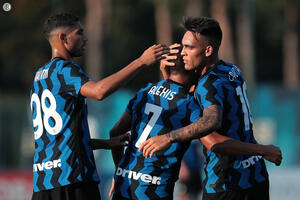 Inter dao pet golova Luganu, Hakimi odmah potvrdio da je pojačanje