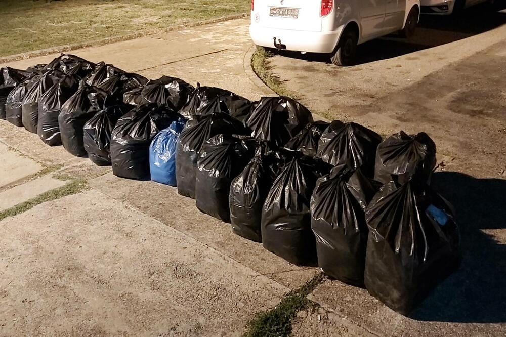 Zaplijenjen duvan, Foto: Uprava policije