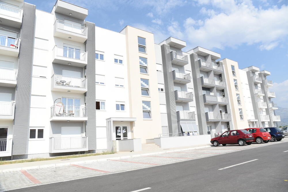 Više stanova se prodaje: Nova zgrada za zaposlene u podgoričkim sudovima, Foto: Savo Prelević