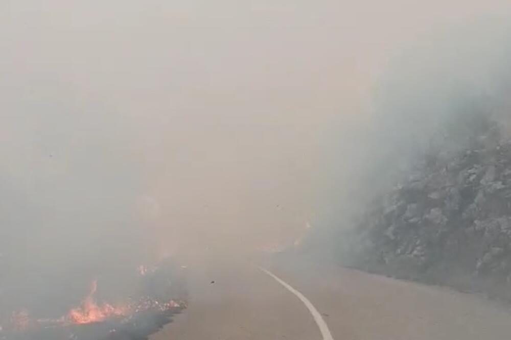 Požar u Bogetićima, Foto: Printscreen