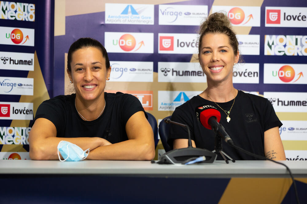Andrea Lekić i Barbara Arenhart, Foto: ŽRK Budućnost
