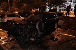 Popović, Babović i Vujošević osumnjičeni da su zapalili auto u...