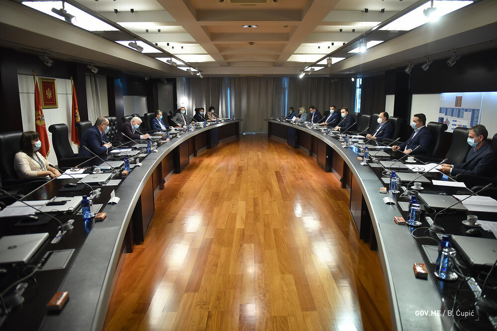 I članovi NKT-a kršili mjere: Sa sjednice NKT-a, Foto: Gov.me/ Bojana Ćupić