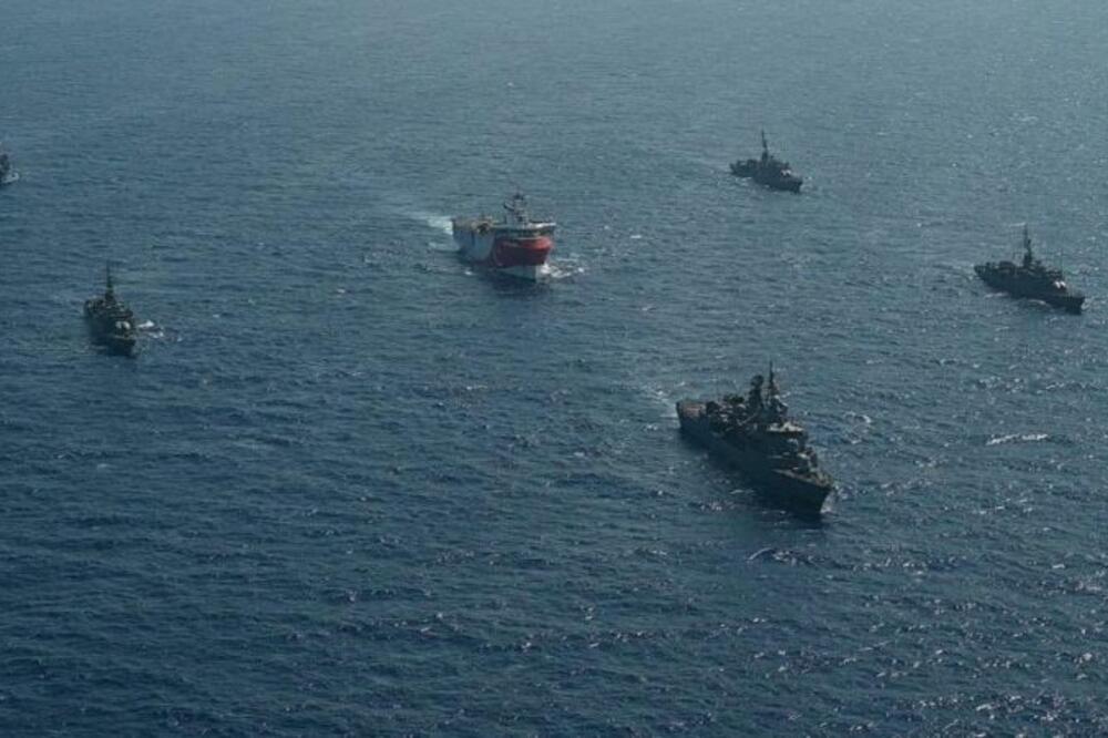 Turski brodovi u istočnom Sredozemlju, Foto: Reuters