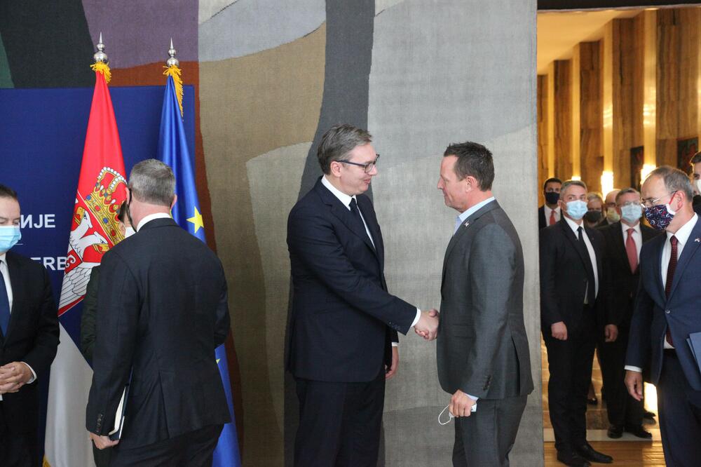 Vučić i Grenel u Beogradu, Foto: Betaphoto