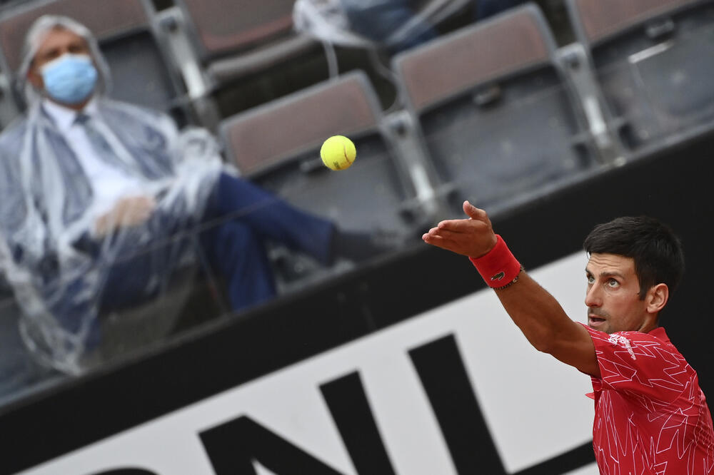 Diže formu pred Rolan Garos: Novak Đoković, Foto: Beta/AP