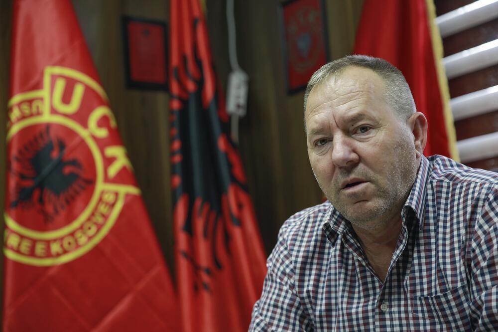Neprihvatljivo hapšenje: predsjednik udruženja ratnih veterana OVK Husni Gucati, Foto: AP