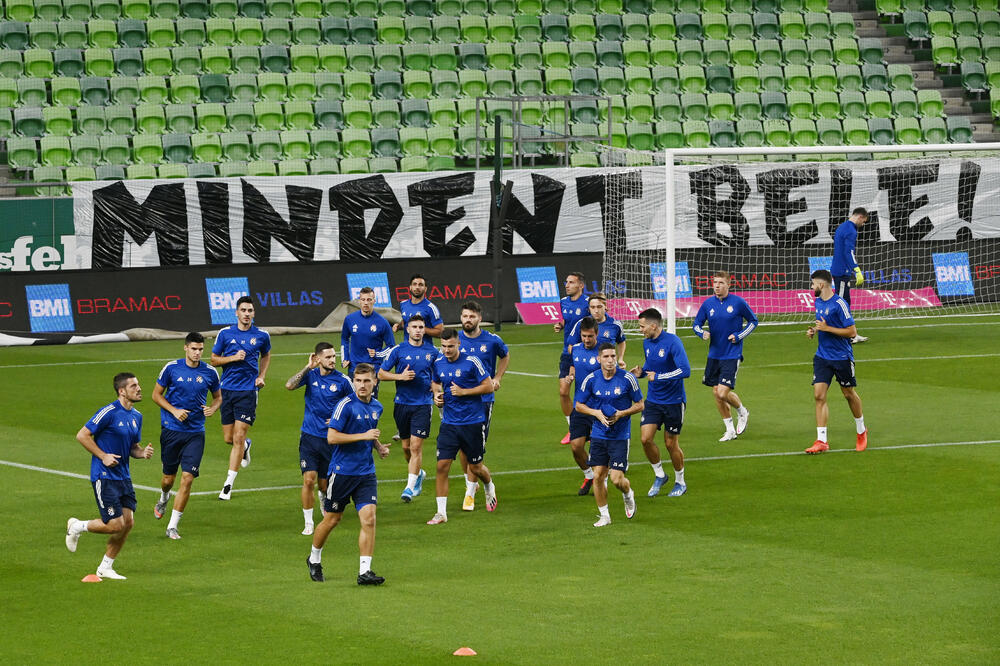 Fudbaleri Dinama, Foto: AP