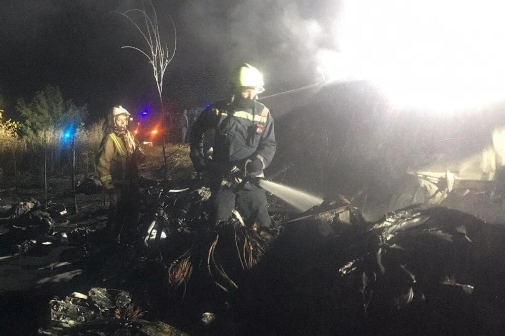 Sa mjesta pada aviona, Foto: Reuters