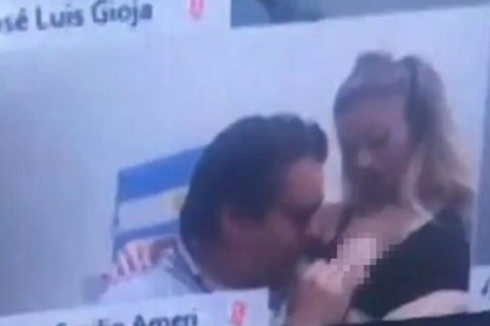 Juan Emilio Ameri, argentinski političar sa djevojkom, Foto: Screenshot/Youtube