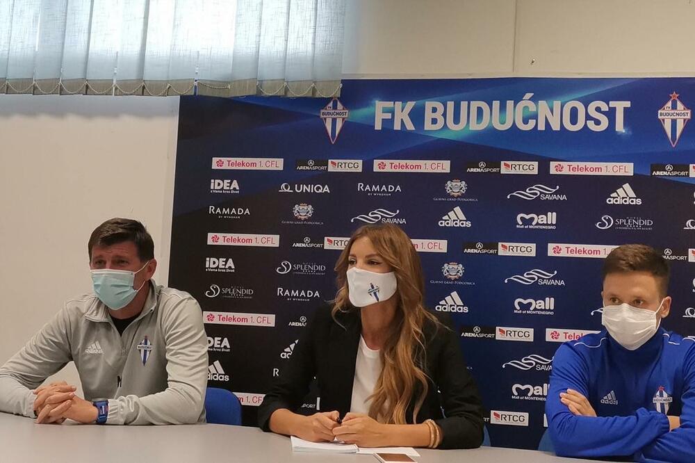 Sa današnje pres-konferencije, Foto: FK Budućnost