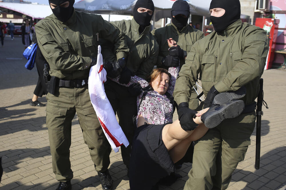 Sa demonstracija u Minsku, Foto: BETAPHOTO