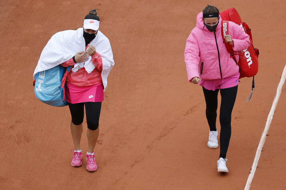 Azarenka i Kovinić, Foto: REUTERS