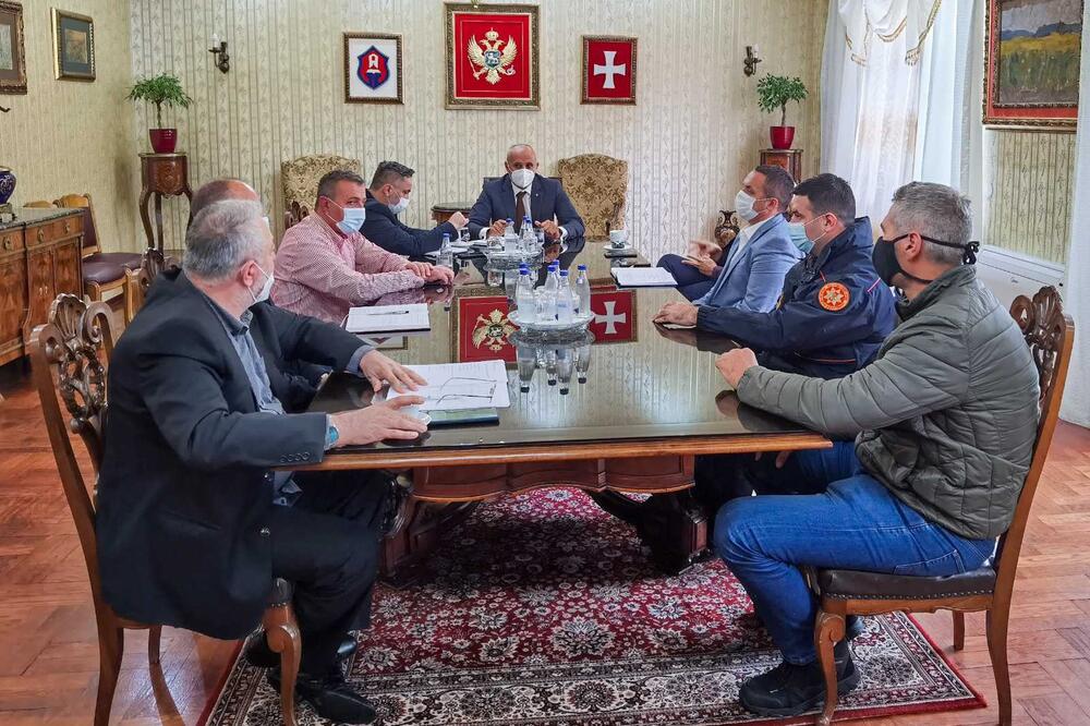 Opštinski tim za zaštitu i spašavanje, Foto: Opština Cetinje