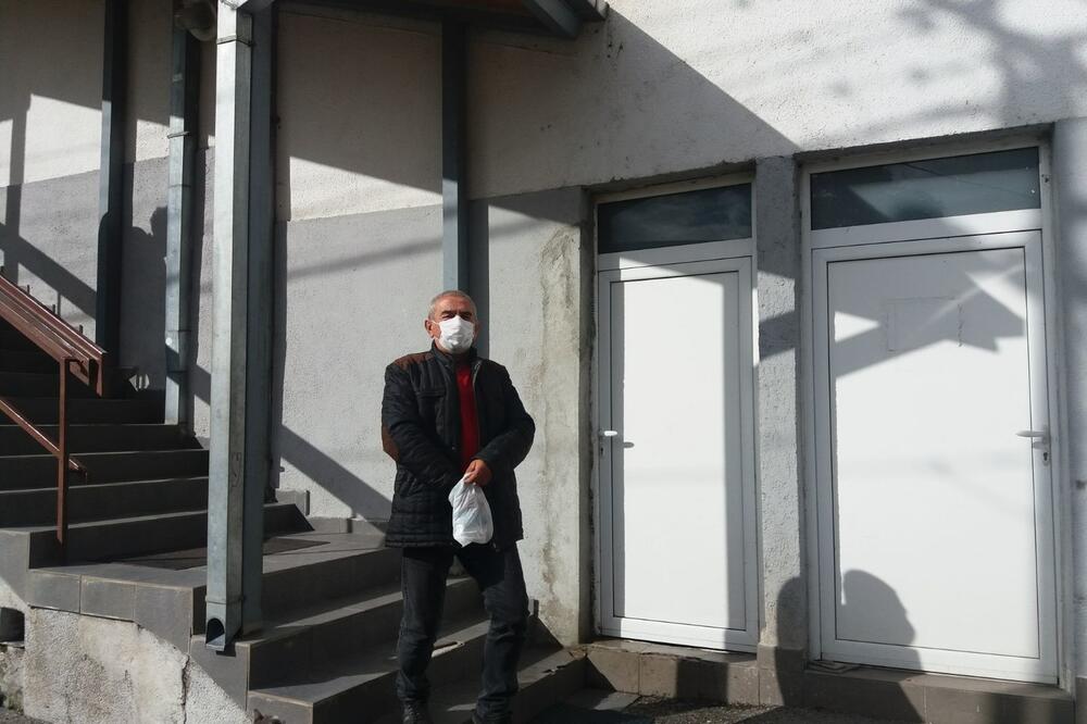 Erović juče ispred suda u Bijelom Polju, Foto: Jadranka Ćetković