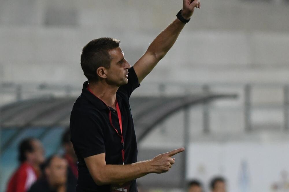 Lider: Trener Podgorice Milorad Peković, Foto: Savo Prelević