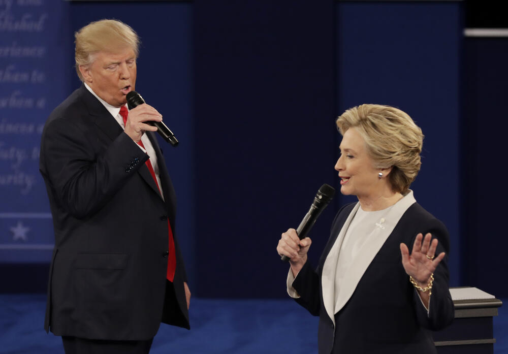 Druga debata Tramp-Klinton 9. oktobra 2016.