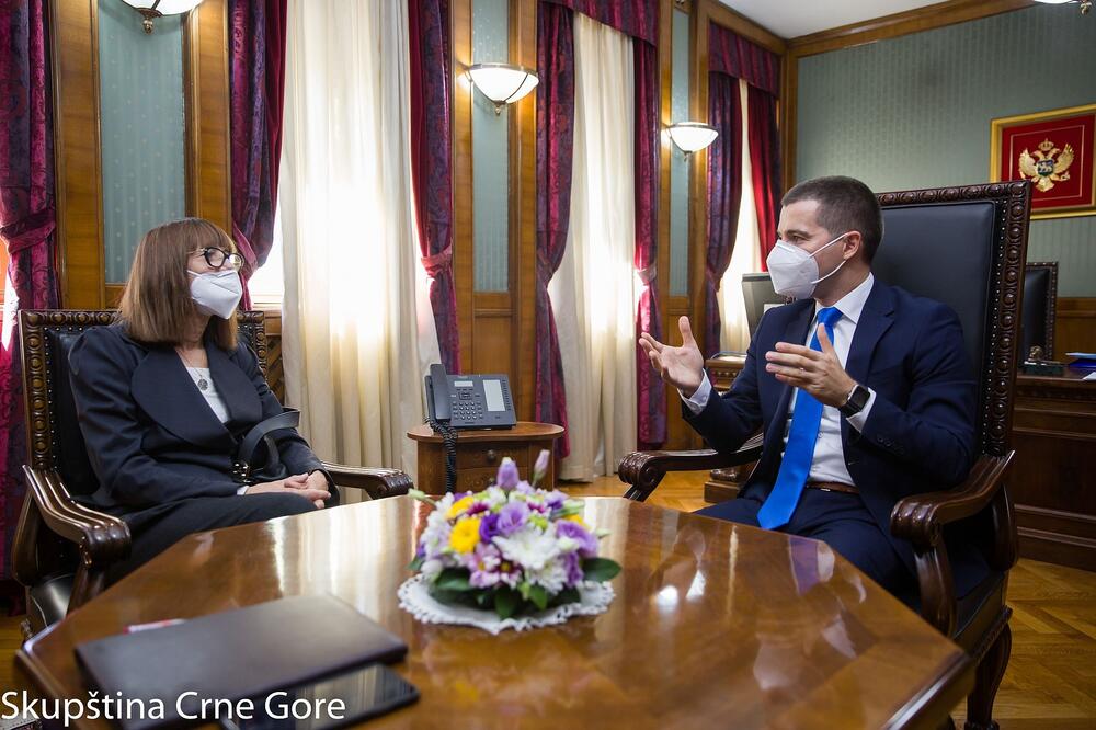 Milačić i Bečić, Foto: Skupstina.me