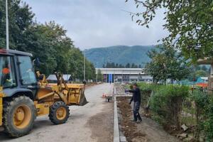 Berane: Započeti radovi na rekonstrukciji Đačke ulice