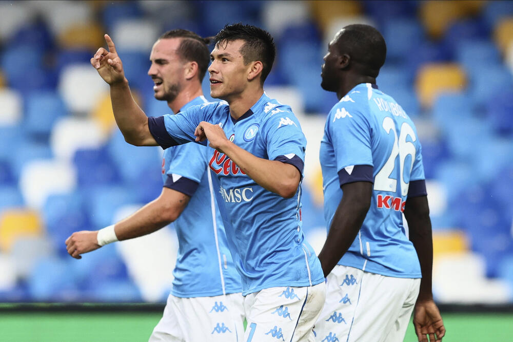 Fudbaleri Napolija, Foto: AP